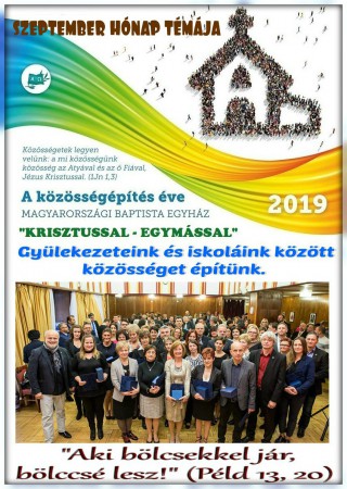 2019 - SZEPTEMBER HÓNAP TÉMÁJA